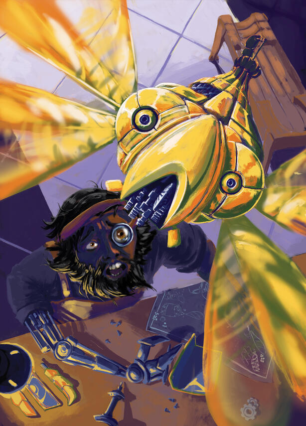 The Thopter's Escape The Thopter's Escape