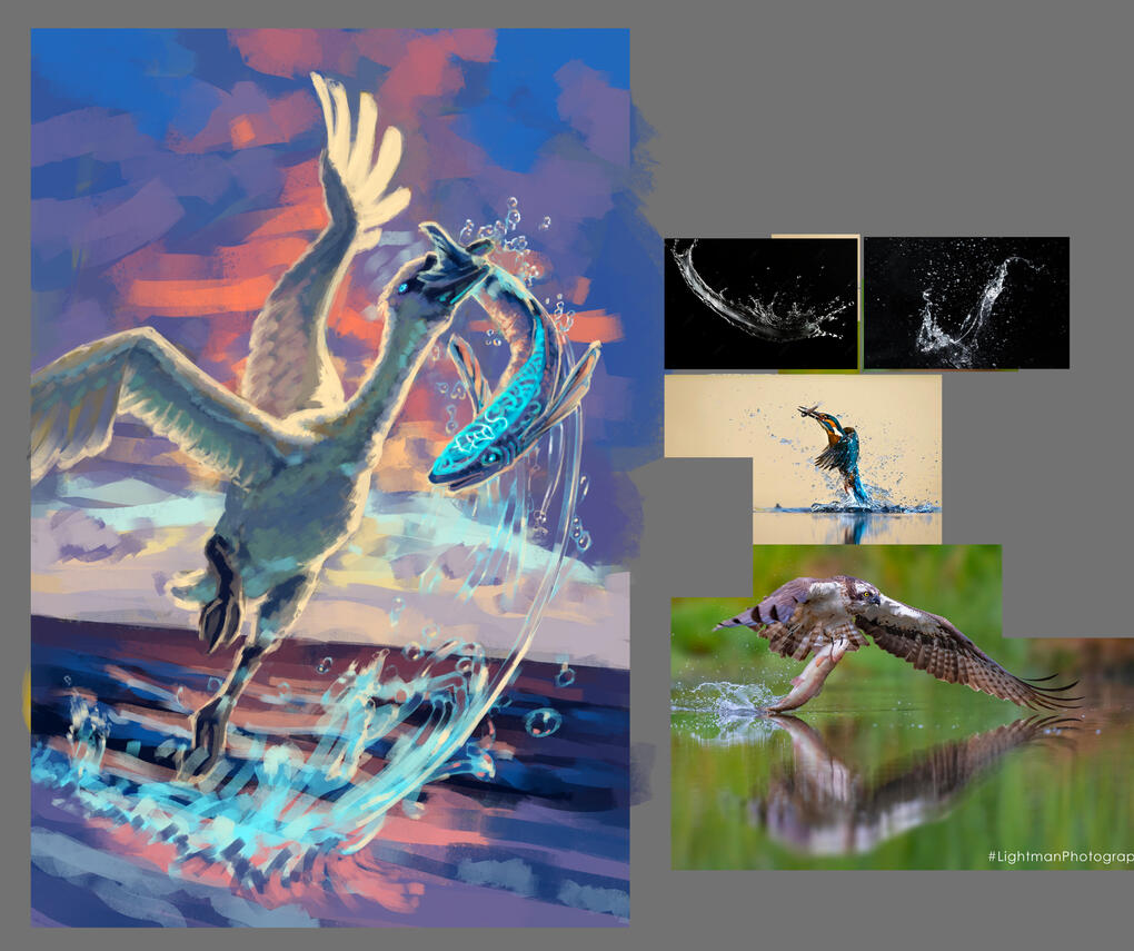 fish and splash references