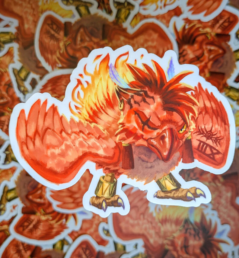 Chocobo Red XIII Chocobo Red XIII